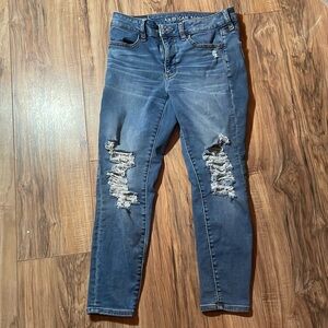 American Eagle next level stretch jeans. (Good condition no stains)